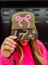 Bow trucker hat