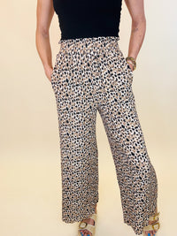Wildy chic leopard pants