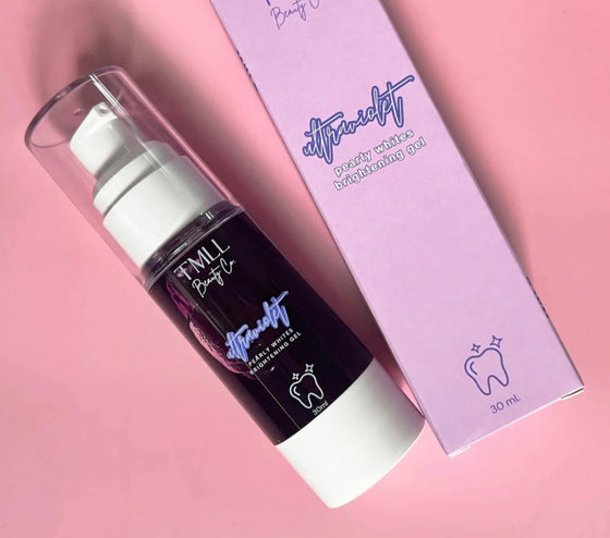 Ultraviolet pearly white teeth whitening gel