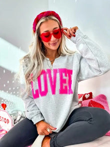  Lover Vneck Sweatshirt