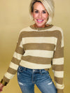 Sonoma stroll stripe sweater