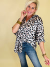 Beauty at the bay leopard top