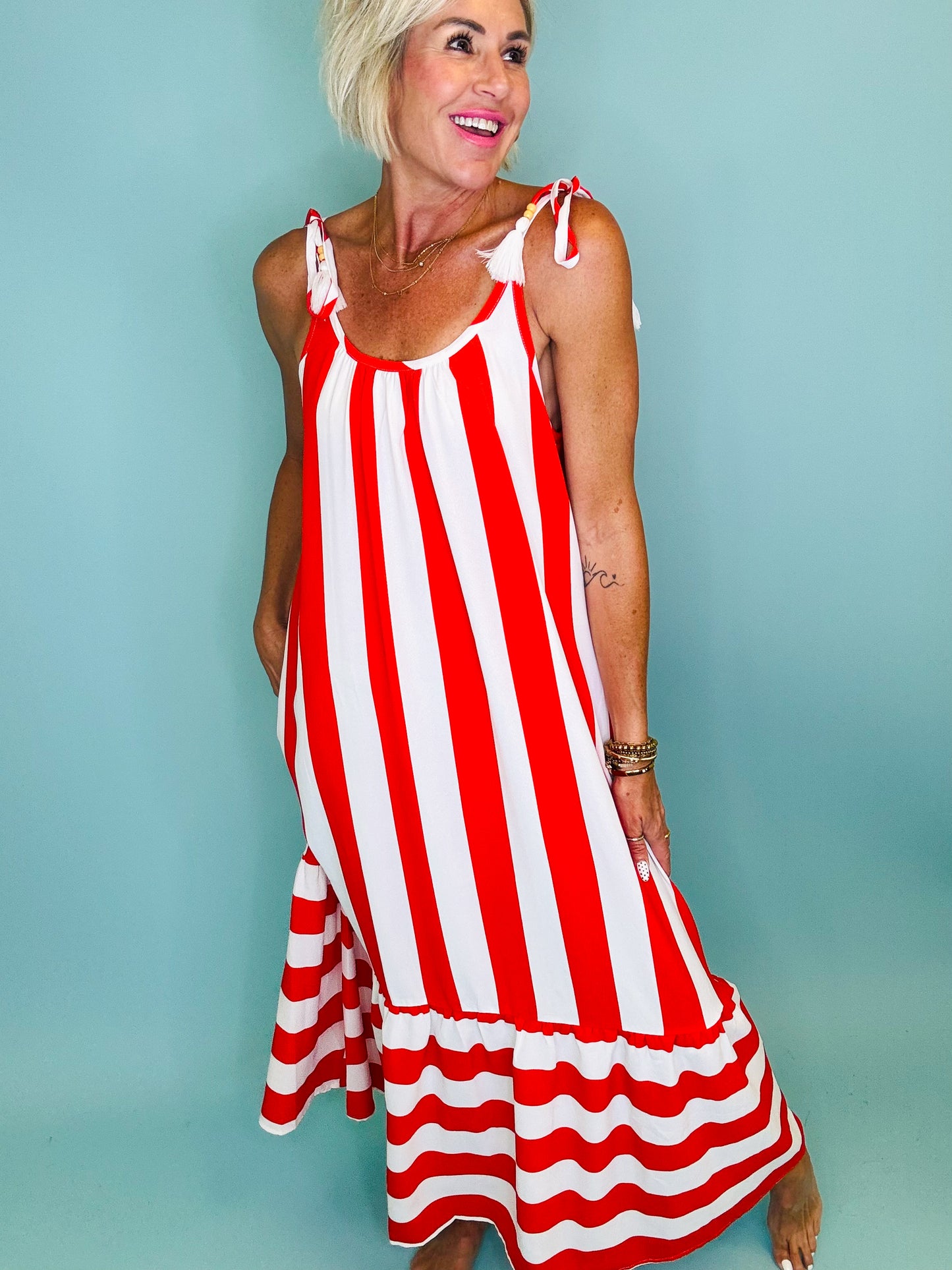 coral and white maxi dress Coral Cove | White Floral Print Bandeau Maxi Dress