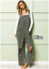Preorder ships mid November/ The denny distressed corduroy overalls
