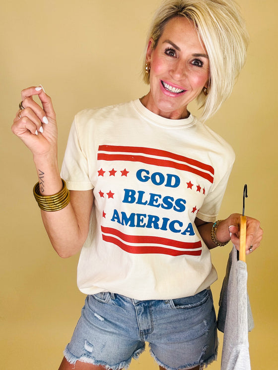 God bless America tee