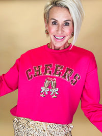 Cheers sequin pullover