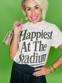 Happiness at the stadium tee
