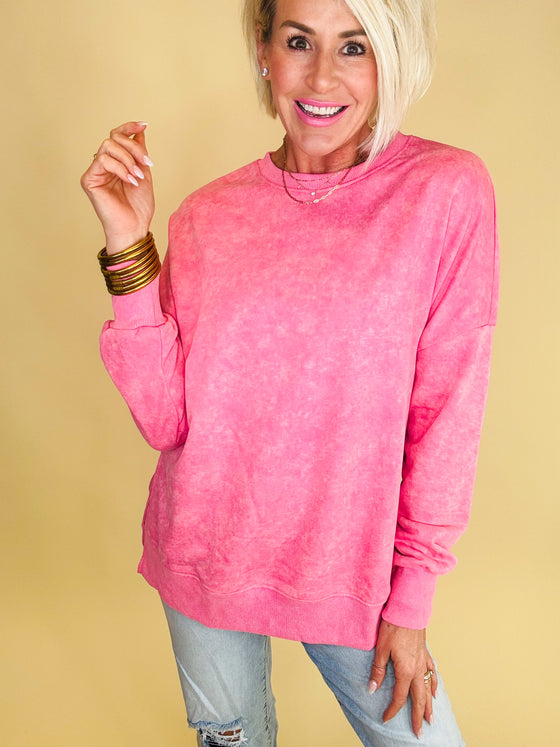 The piper pink sweatshirt