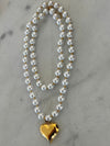 Pearl wrap necklace