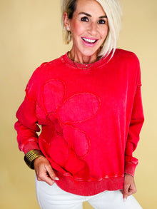  The Josephine top red