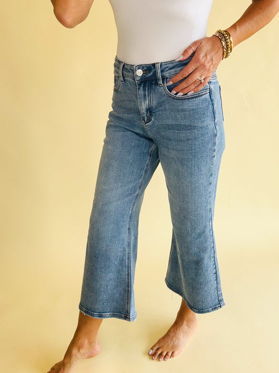 Sydney cropped denim