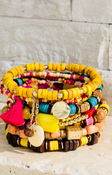  Summer stack bracelet