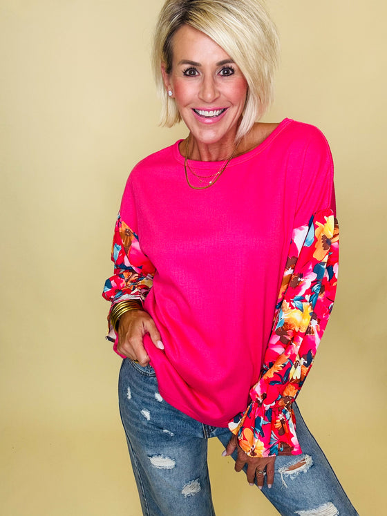 The Ellie floral top