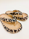 Frankie Leopard Flip flops