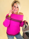 Christmas chic cowl neck sweater