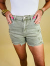 The Lenny denim shorts