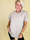 Joey washed boyfriend tee