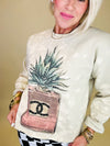 Agave glitz sweatshirt