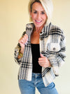 First cold front plaid jacket