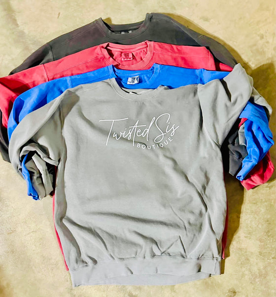 Twisted sis logo sweatshirt