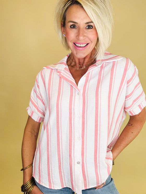 The Ava stripe top