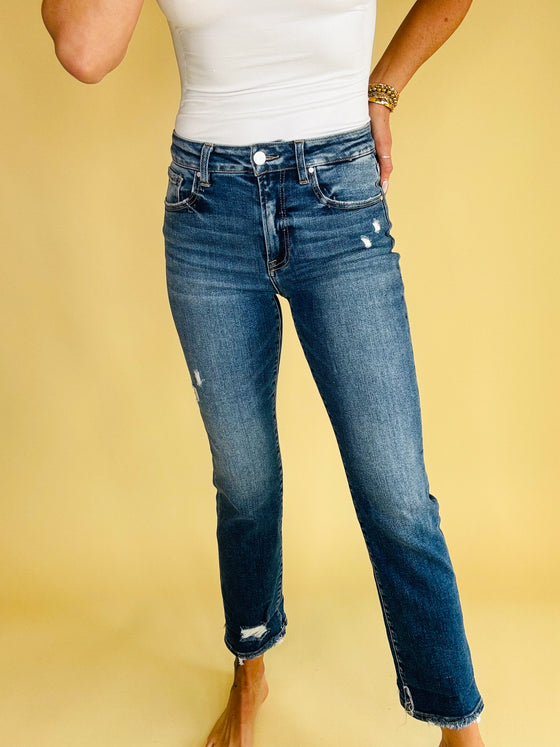 The Mabel cuffed denim