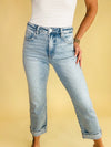 The Maria cuffed denim