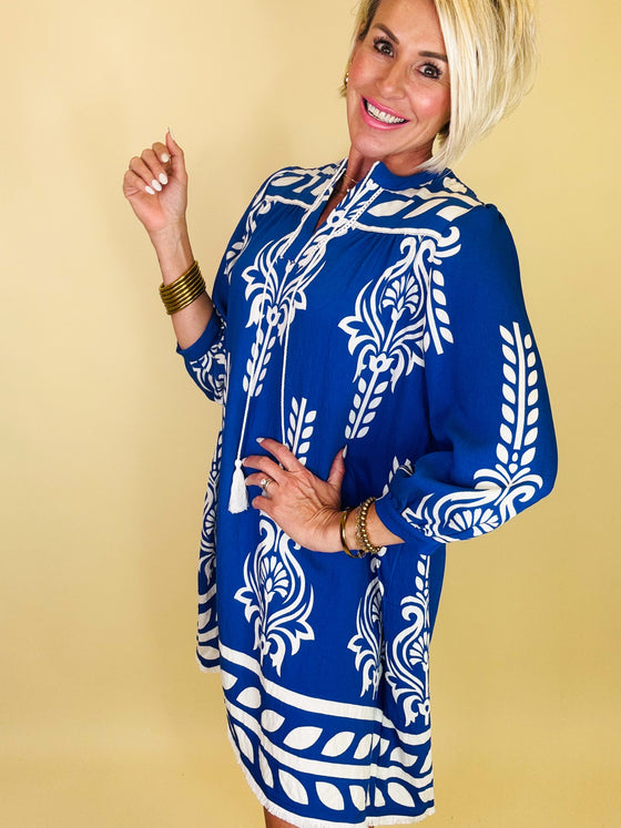 Santorini breeze dress
