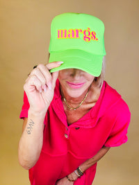 Margs Embroidered Trucker Hat