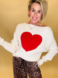 All the love heart sweater