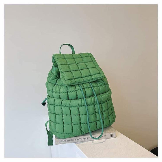 The perfect puffer backpack