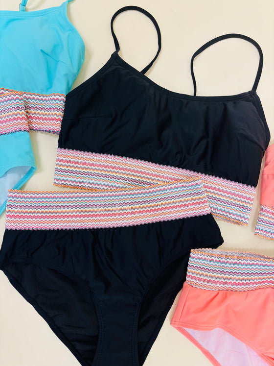 Neon Tide Swimsuit