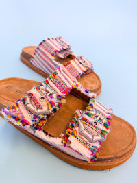 The Tatum multi buckle slide