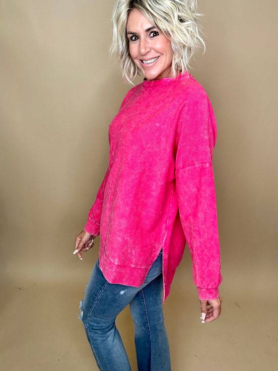 The Alexis Corded Pullover