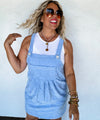Preorder Eta 6/1- sunshine and daisies overall dress