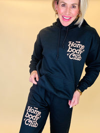 Puff Homebody Club Black Hoodie