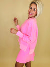 The Bellamy corded skort set pink