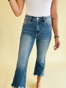  The Ricky frayed hem denim