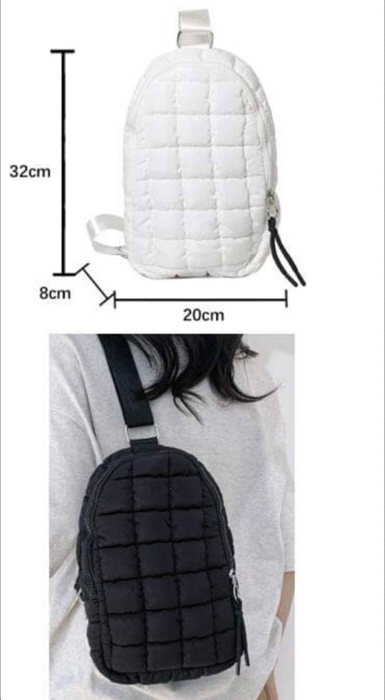 Puffer crossbody bag