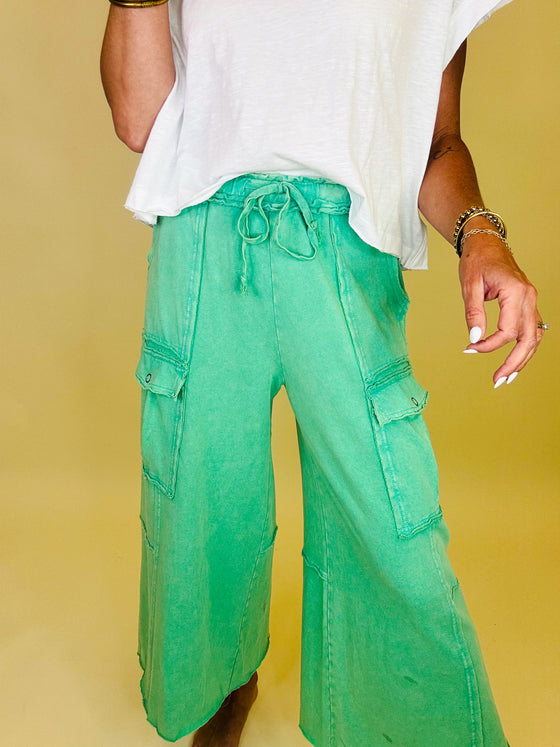 Catch the wave cargo pants