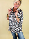 Beauty at the bay leopard top