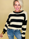 Sonoma stroll stripe sweater