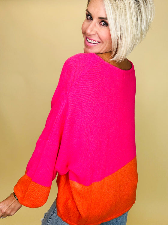 Crisp & Colorful sweater