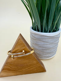 Pave diamond bracelet