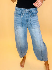 The Riley barrel denim