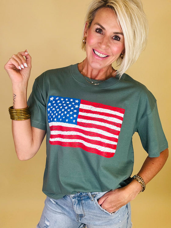 Favorite flag tee