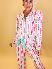 Nutcracker magic ruffle pajama set