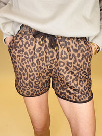 Coco leopard everyday shorts