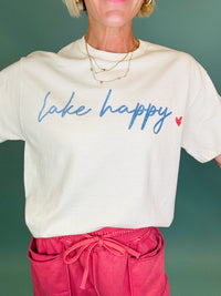 Lake happy tee