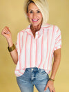 The Ava stripe top
